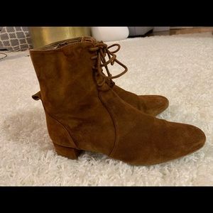 Zara brown booties size 8 or EU 38